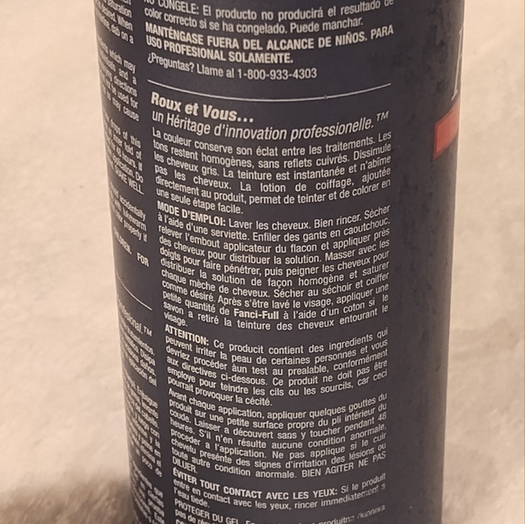 NEW!! ROUX Fanci-Full Temporary Hair color Rinse 15.2oz - Picture 4 of 6